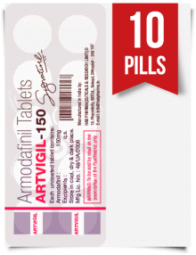 Artvigil 150 mg x 10 Pills