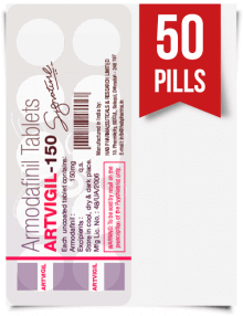 Artvigil 150 mg x 50 Pills