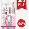 Artvigil 150 mg x 500 Pills