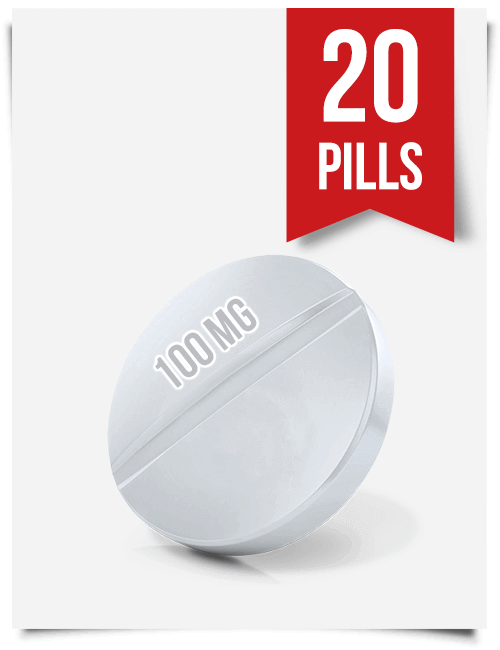 Generic Modafinil 100 mg x 20 Tablets