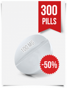 Generic Modafinil 100 mg x 300 Tablets