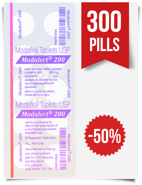 Modalert 200 mg x 300 Pills
