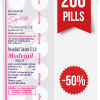 Modvigil 200 mg x 200 Pills