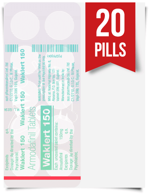 Waklert 150 mg x 20 Tablets