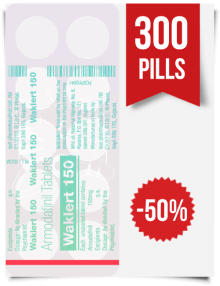 Waklert 150 mg x 300 Tablets