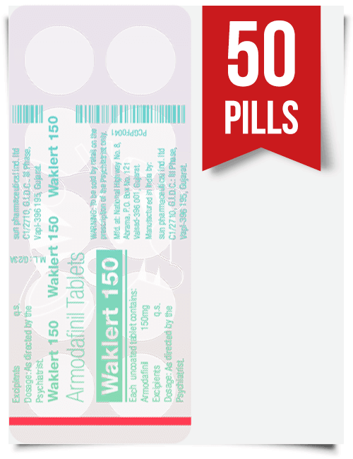 Waklert 150 mg x 50 Tablets