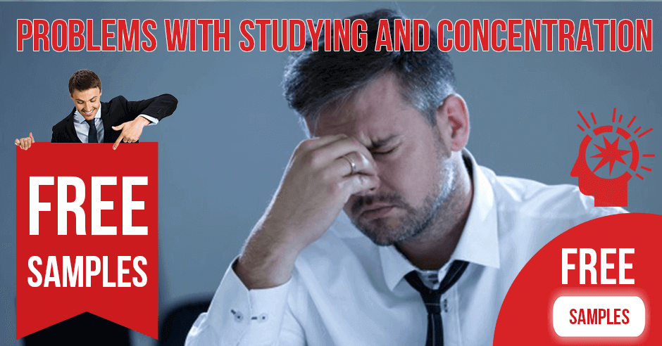 Problems with Studying and Concentration