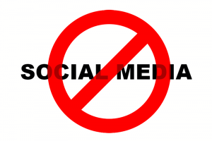 Avoid social media
