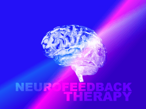 Neurofeedback therapy