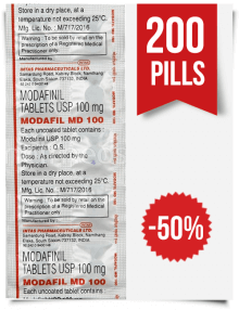 Order Modafil MD 100mg Indian Modafinil 200 Tabs at ModafinilXL Pharmacy Online