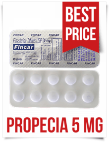 Generic Propecia 1mg Fincar Finstaride Tablets
