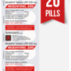 Modavinil 200 mg x 20 Pills