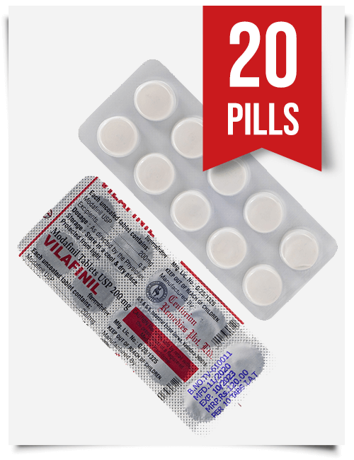 Vilafinil 200mg x 20 Modafinil Tablets by Centurion