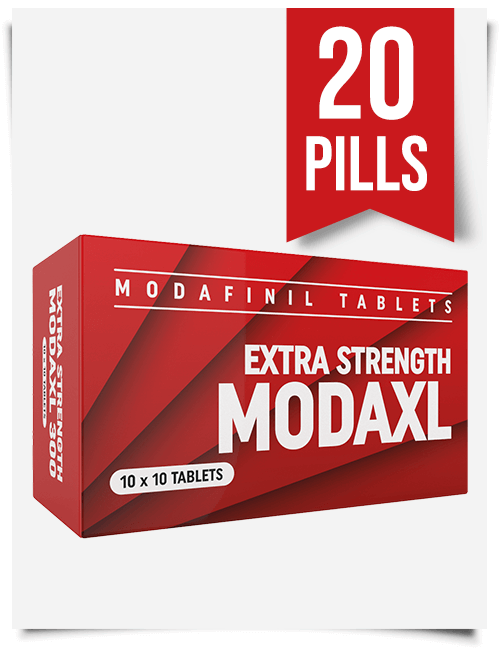 Extra Strength ModaXL 300mg Modafinil 20 Pills Online